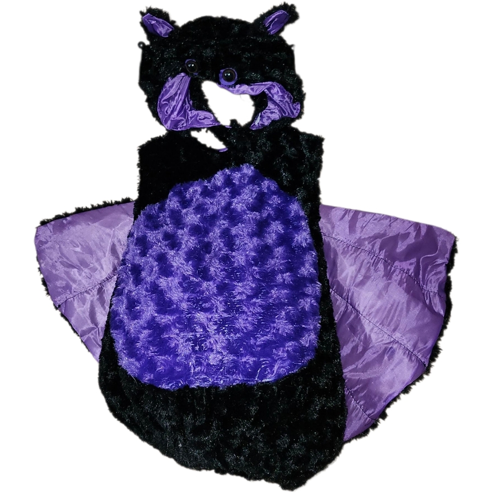 Underwraps Purple and Black Toddler Bat Costume. Sz. L (2-4T)